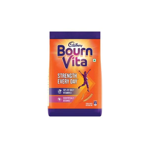 Bournvita Cadbury Bournvita with Vitamin D for Strength/Chocolate Refill