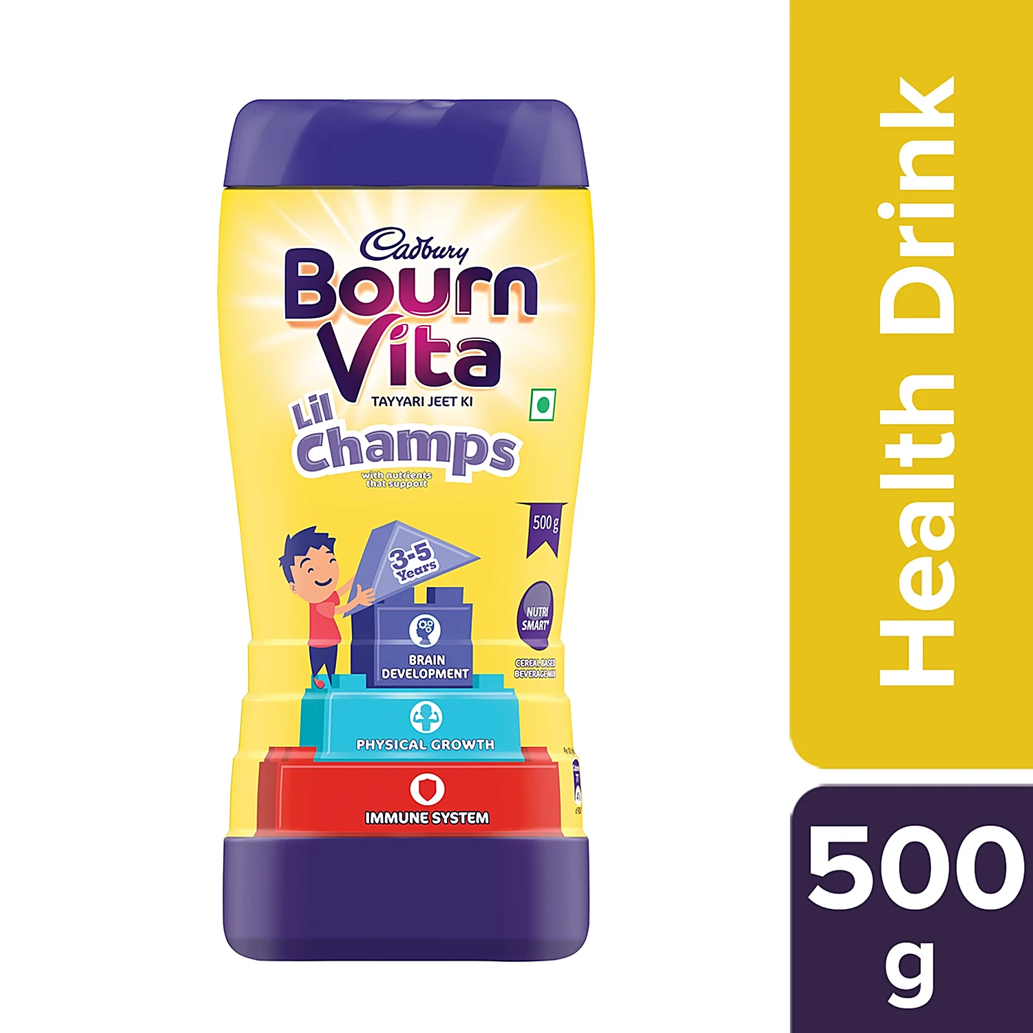 1203456_5-bournvita-lil-champs-pro-health-chocolate-drink Cadbury Bournvita Lil Champs - Image 1