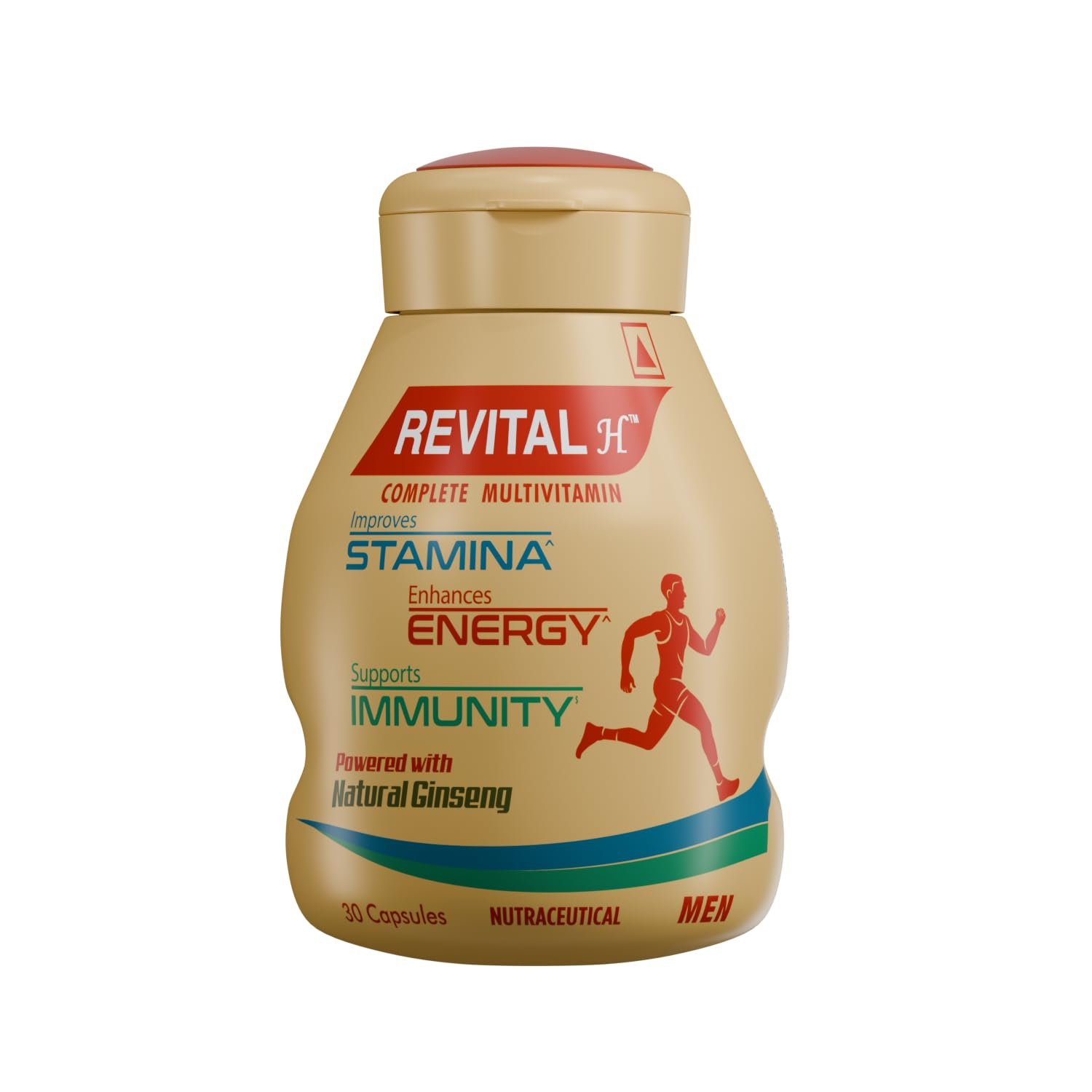 61T2w4I+BeL._SL1500_ Revital H Multivitamin For Men (30 Capsules) - Image 1