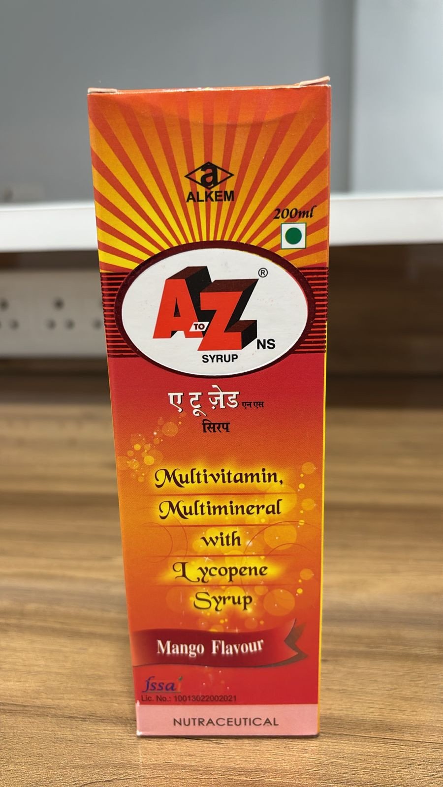 a to z syrup a to z syrup 200ml - Image 1