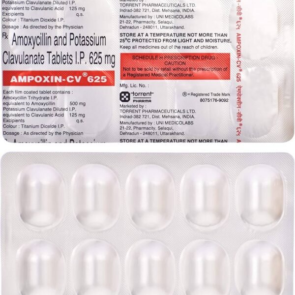 AMPOXIN CV 675MG TABLET