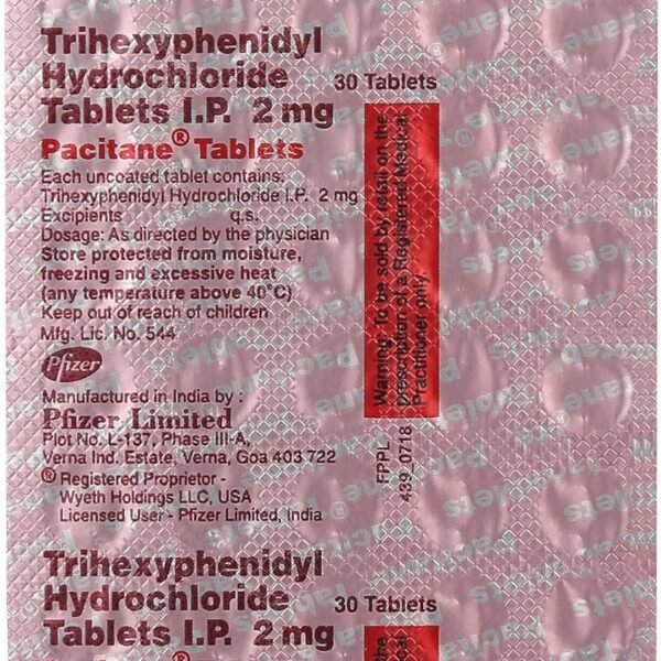 Pacitane 2mg Tablet
